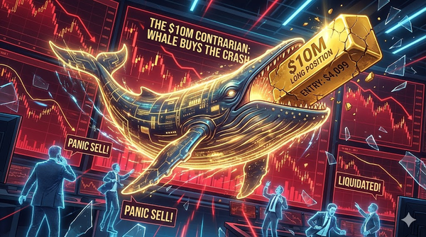 The $10 Million Contrarian: Why a Mega-Whale is Buying the Historic March 2026 Gold Crash