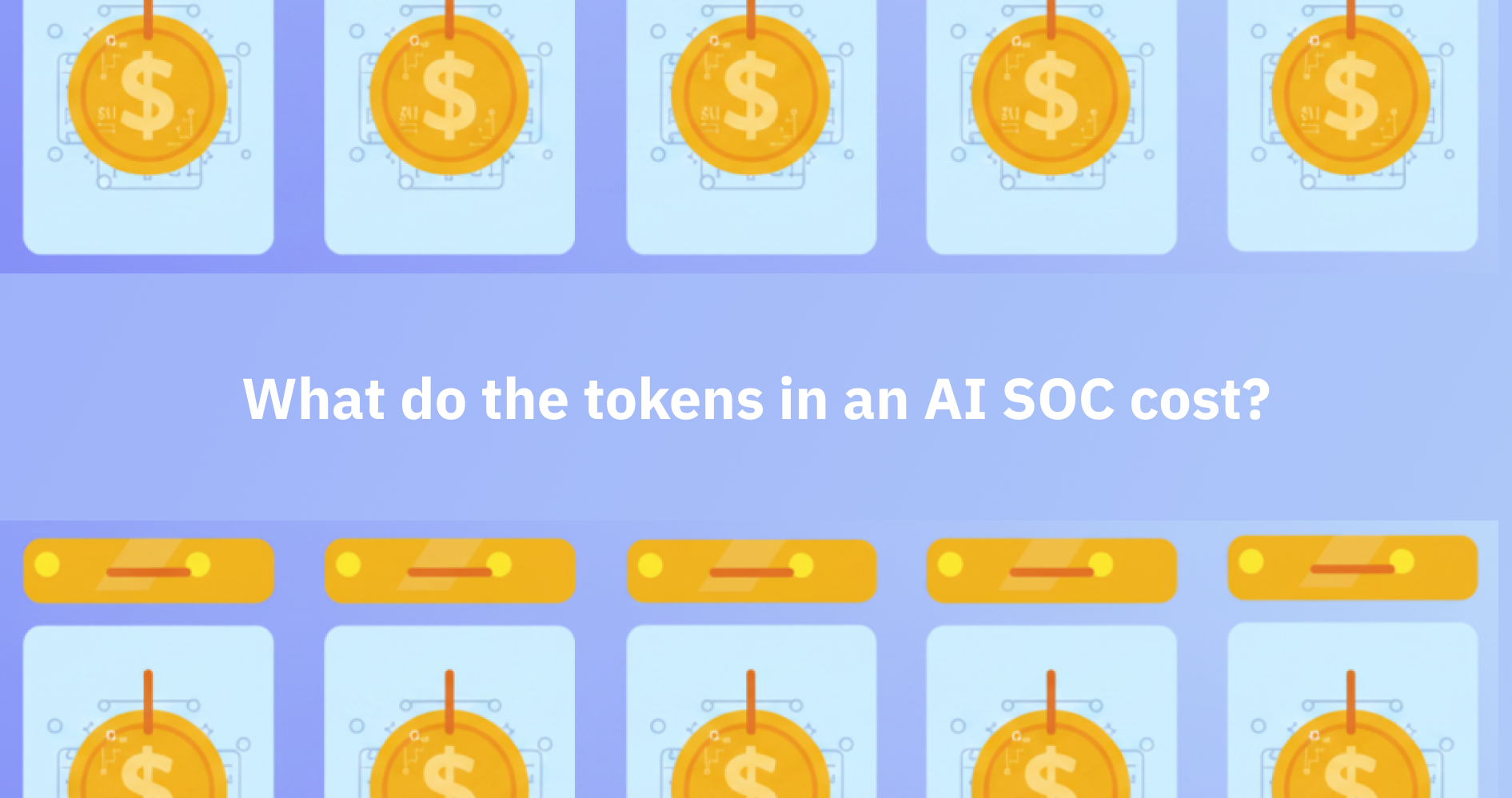 What do the tokens in an AI SOC cost? We ran some numbers.