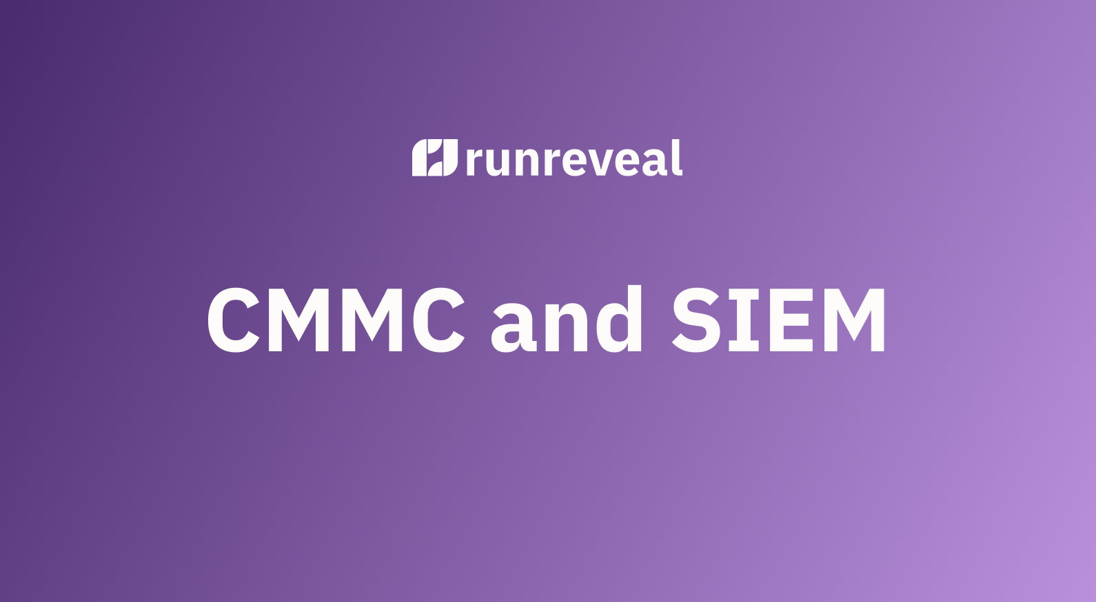CMMC Level 2 is approaching. Here's the logging stack you need.