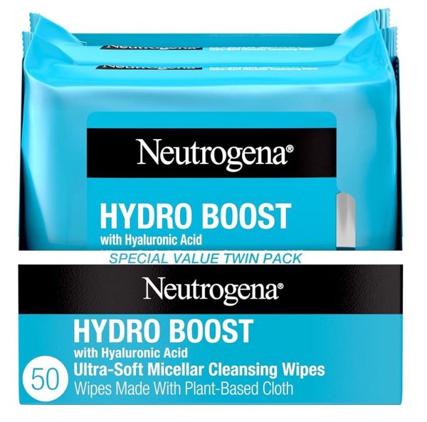 ✨ Neutrogena Hydro Boost Cleansing Wipes