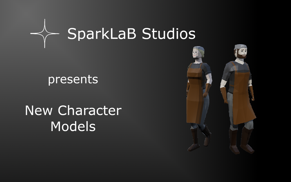 Characters - From Unreal's Robots to Low-Poly Models