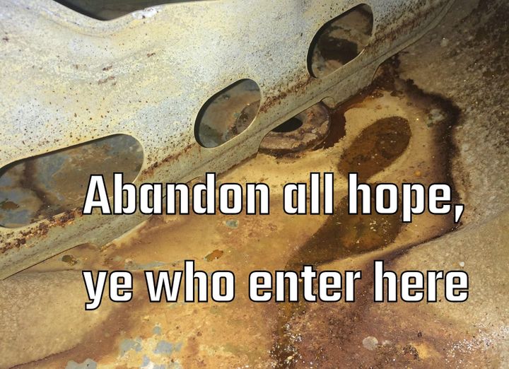 bluesdrivemonster: Gas Tank Restoration