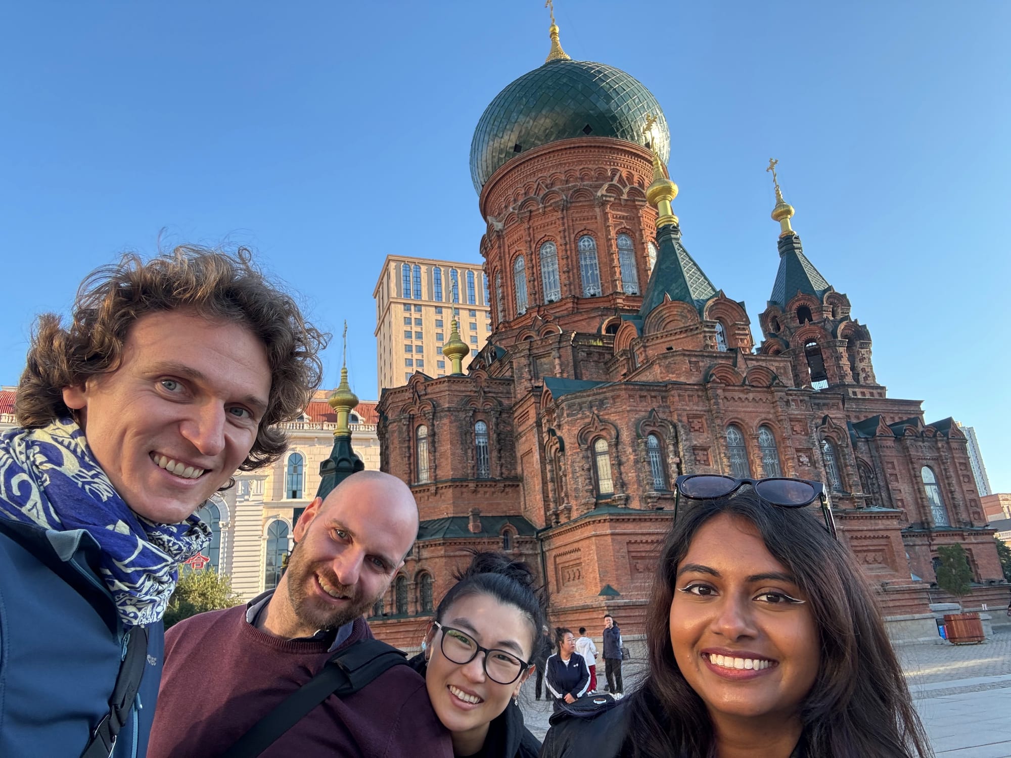 Harbin in China is the Russian city North of North Korea