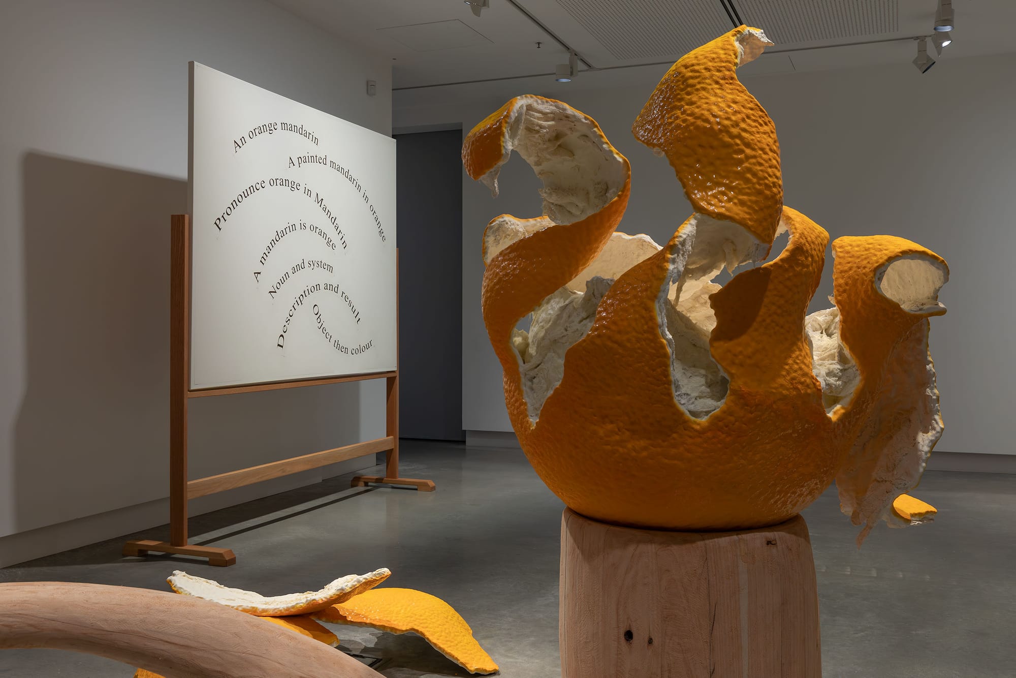 “Poetry goes no further than language” at Buxton Contemporary