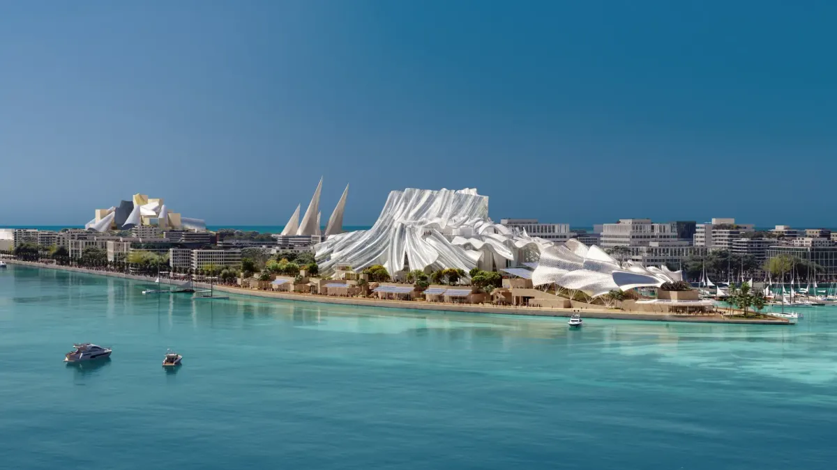 Abu Dhabi Welcomes New Frank Gehry-Designed Performing Arts Center