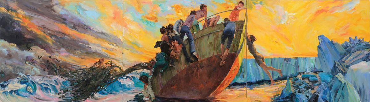 Yu Hong: On the Verge: The depiction of generational peril in Yu Hong’s painting “The Ship of Fools”