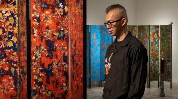 Su Meng-Hung, Desolate Landscape on the Golden Screens