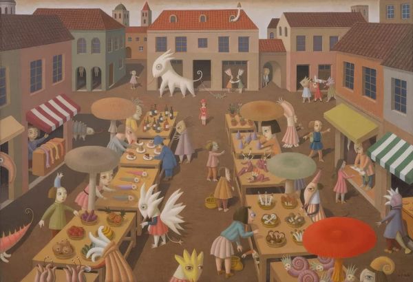 Up Close: Shigeo Otake’s “Myco-Market Day”