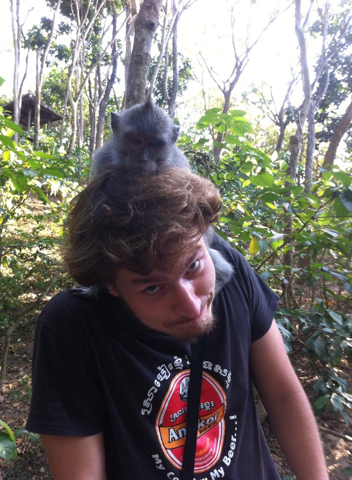 Monkeying around in Bali, Indonesia.