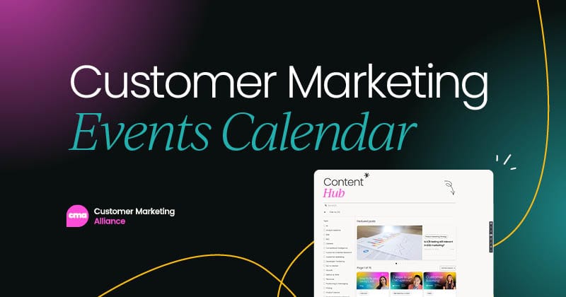 Customer Marketing Summit London 2026 logo