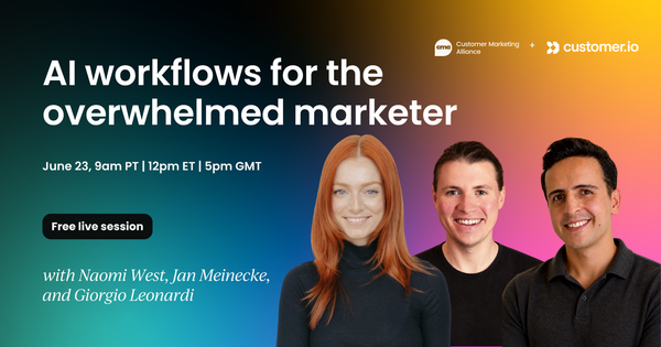 AI workflows for the overwhelmed marketer