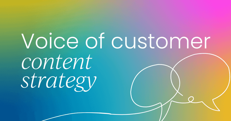 4 ways voice of customer data drives a smarter,  more strategic content strategy