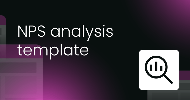 NPS analysis template