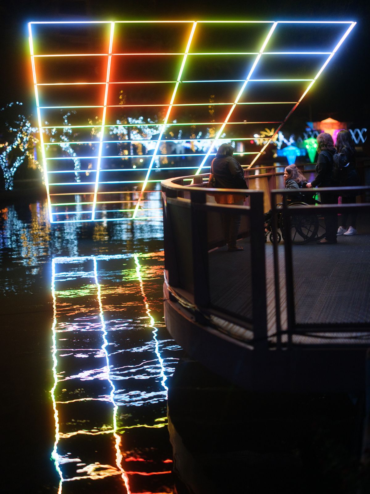 Canal Convergence | Water + Art + Light