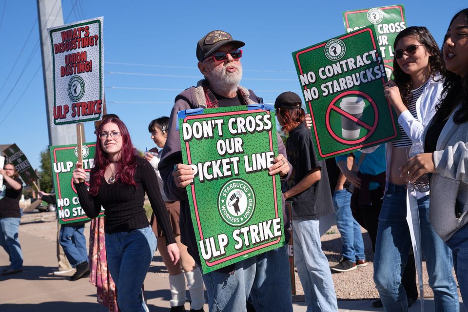 Baristas on Strike