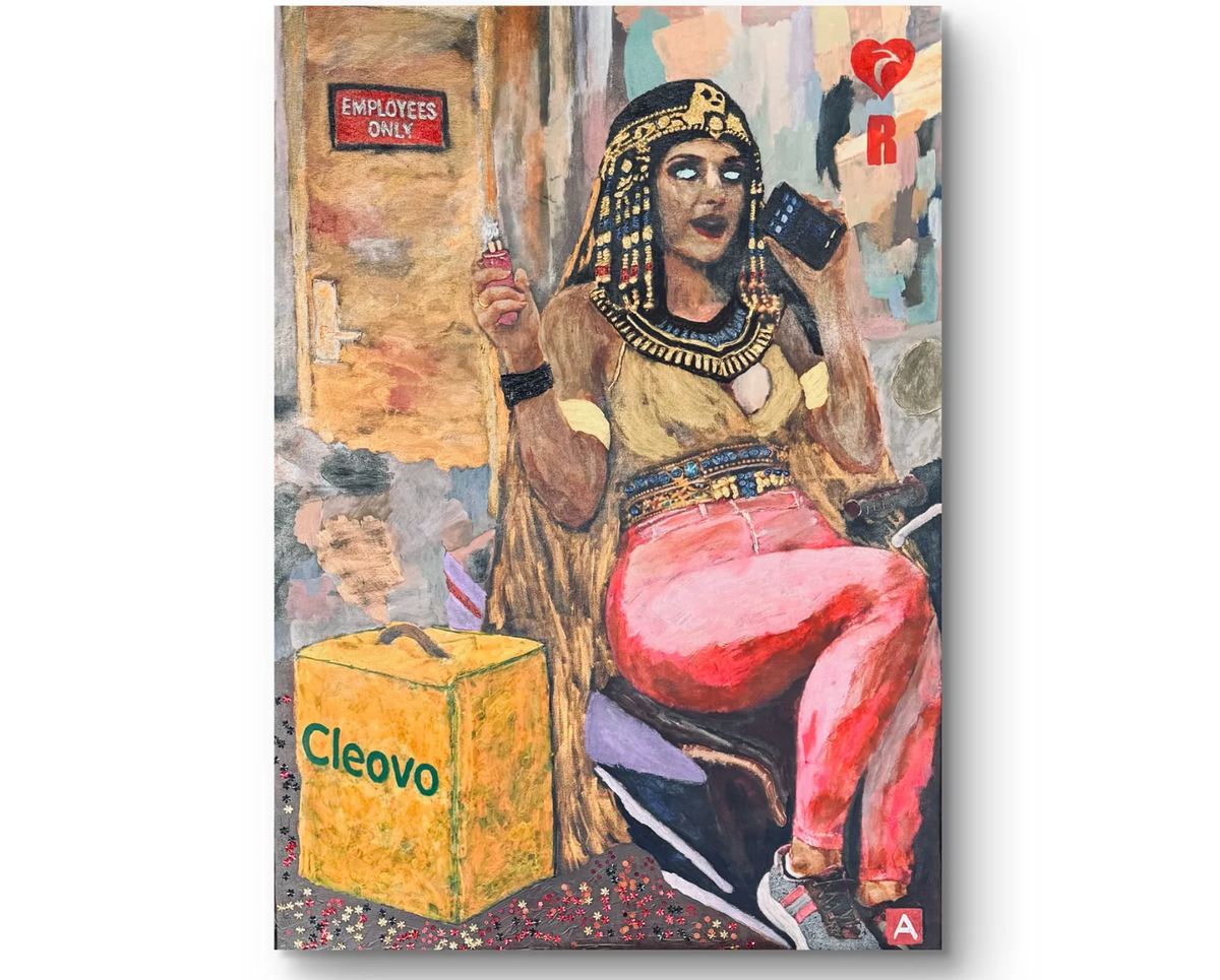 Opus nr. 586 - Cleopatra, regina de inimǎ roşie, a opta carte de filcǎi redesenatǎ