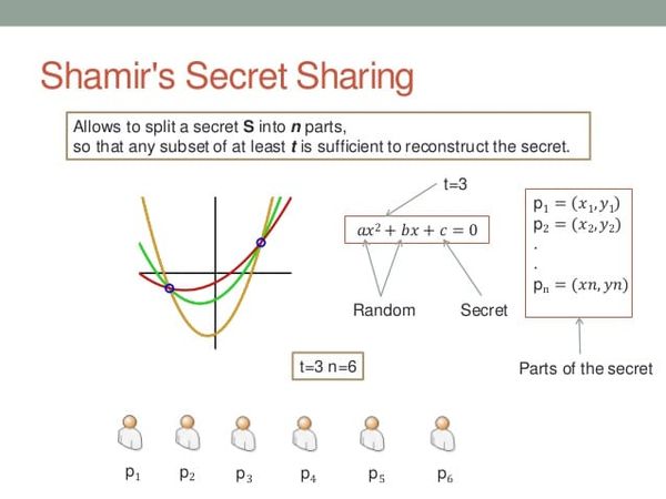 Shamir's Secret Sharing: Polynomial Interpolation Over GF(256)