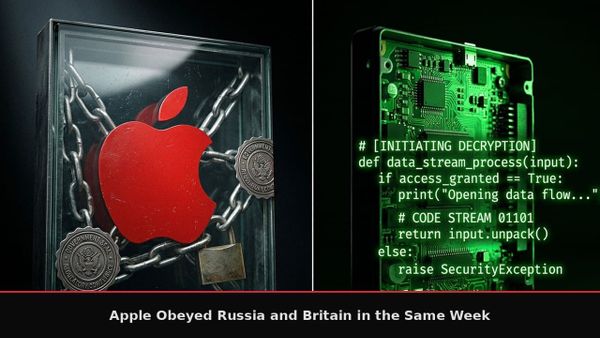 Apple Obeyed Russia and Britain in the Same Week