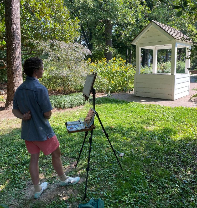 Storms Extend Falls Church Arts’ ‘Scenes in the City’ Plein Air Festival to Oct. 12