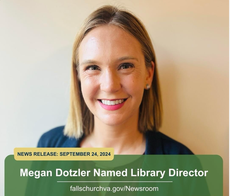 Megan Dotzler Named Director, Mary Riley Styles Public Library, City of Falls Church