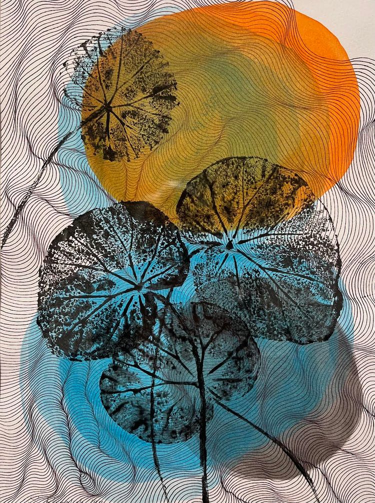 Falls Church Arts: Kamalieh’s ‘Autumn Breeze I’ Wins People’s Choice Award in Vivid! Show