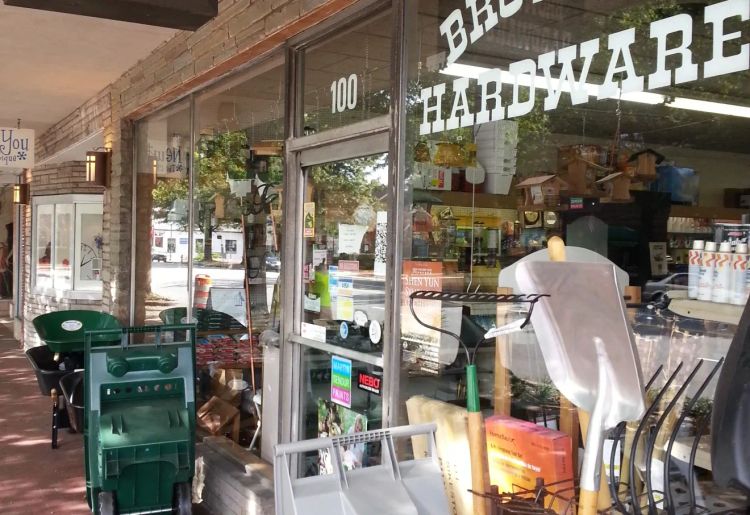 F.C. Bulletin: Brown's Hardware; School Board; F.C. Arts' Spring Window Painting Sign-Up