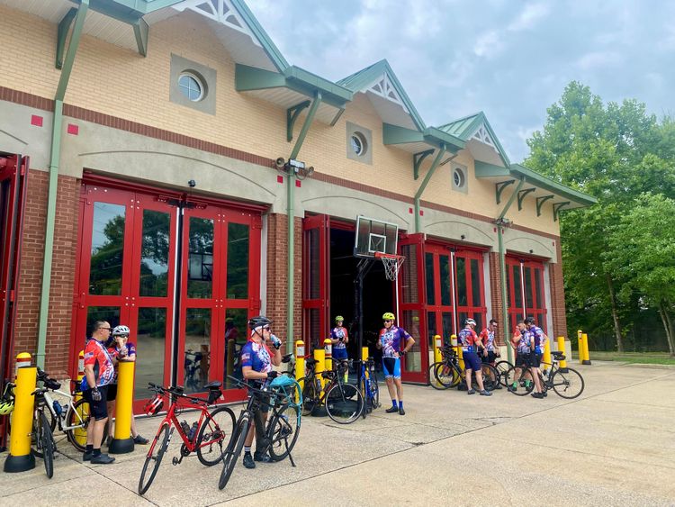 F.C. Volunteer Fire Dept. Hosts National EMS Memorial Bike Riders