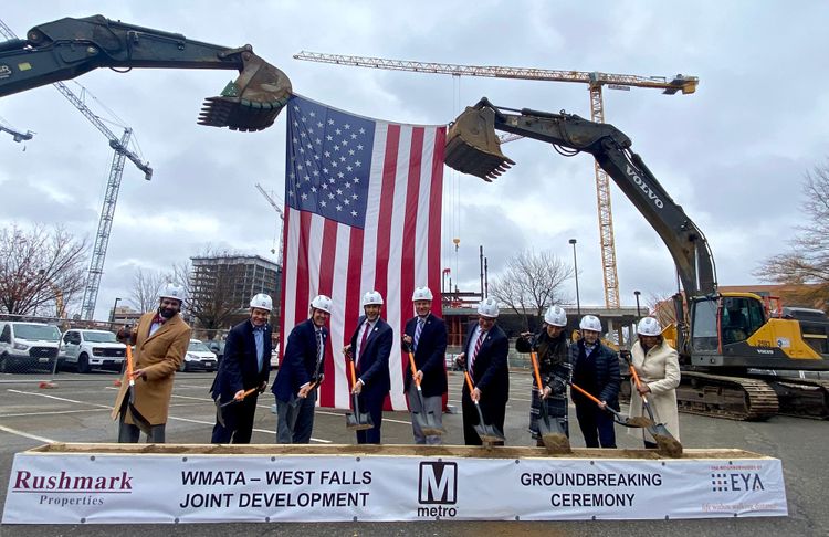 Groundbreaking Celebrated for Final Phase of West Falls Development, Nov. 19