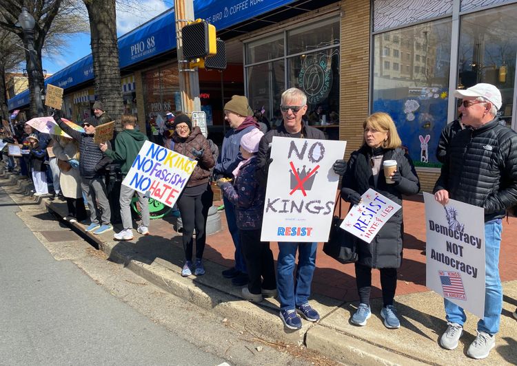 F.C.'s No Kings III Turns Out Crowds; Voices from the March 28 Rally