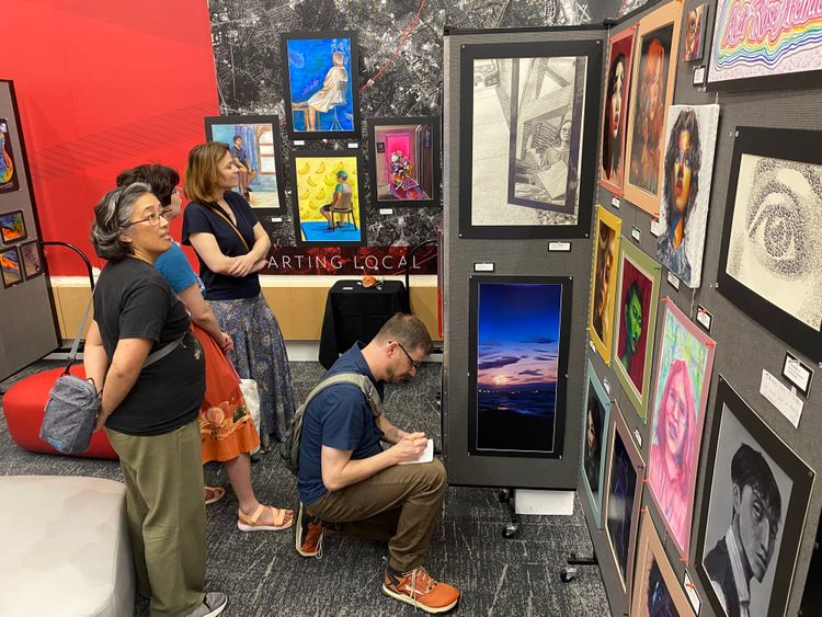 Meridian IB Art Show Highlights Students’ Learning, Creativity & Growth