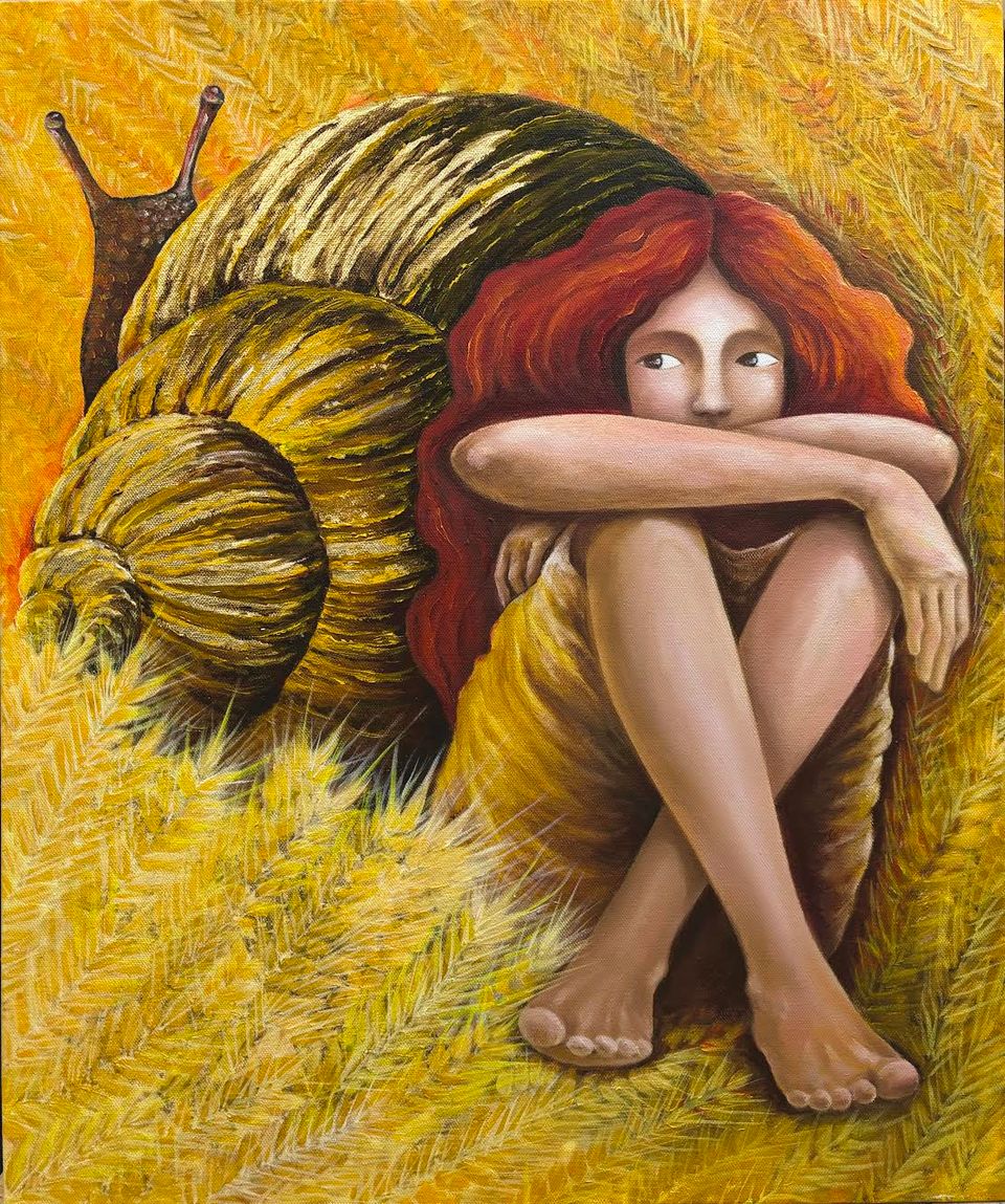 Falls Church Arts: Claire Lee Wins People's Choice Award for 'Lolita's Shell' in 'Beauty of Diversity' Show