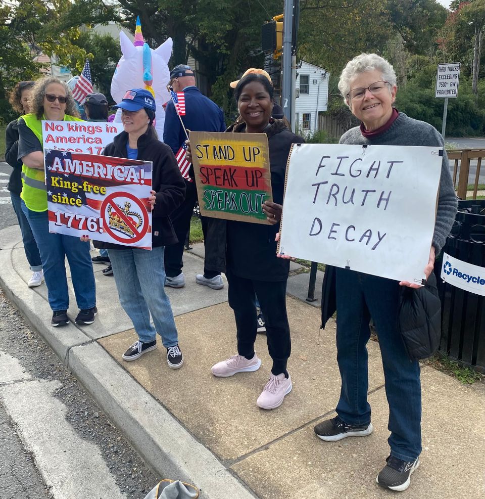 No Kings II Rally: Turnout in Falls Church Exceeds June 14 Protest