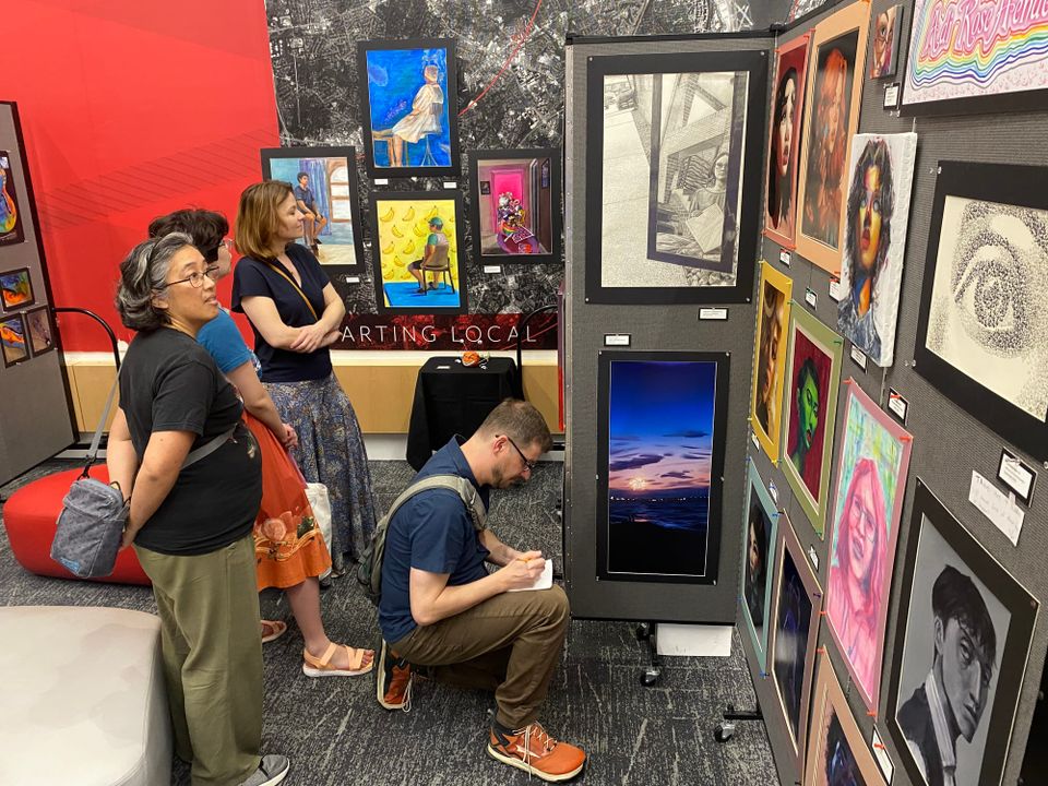 Meridian IB Art Show Highlights Students’ Learning, Creativity & Growth