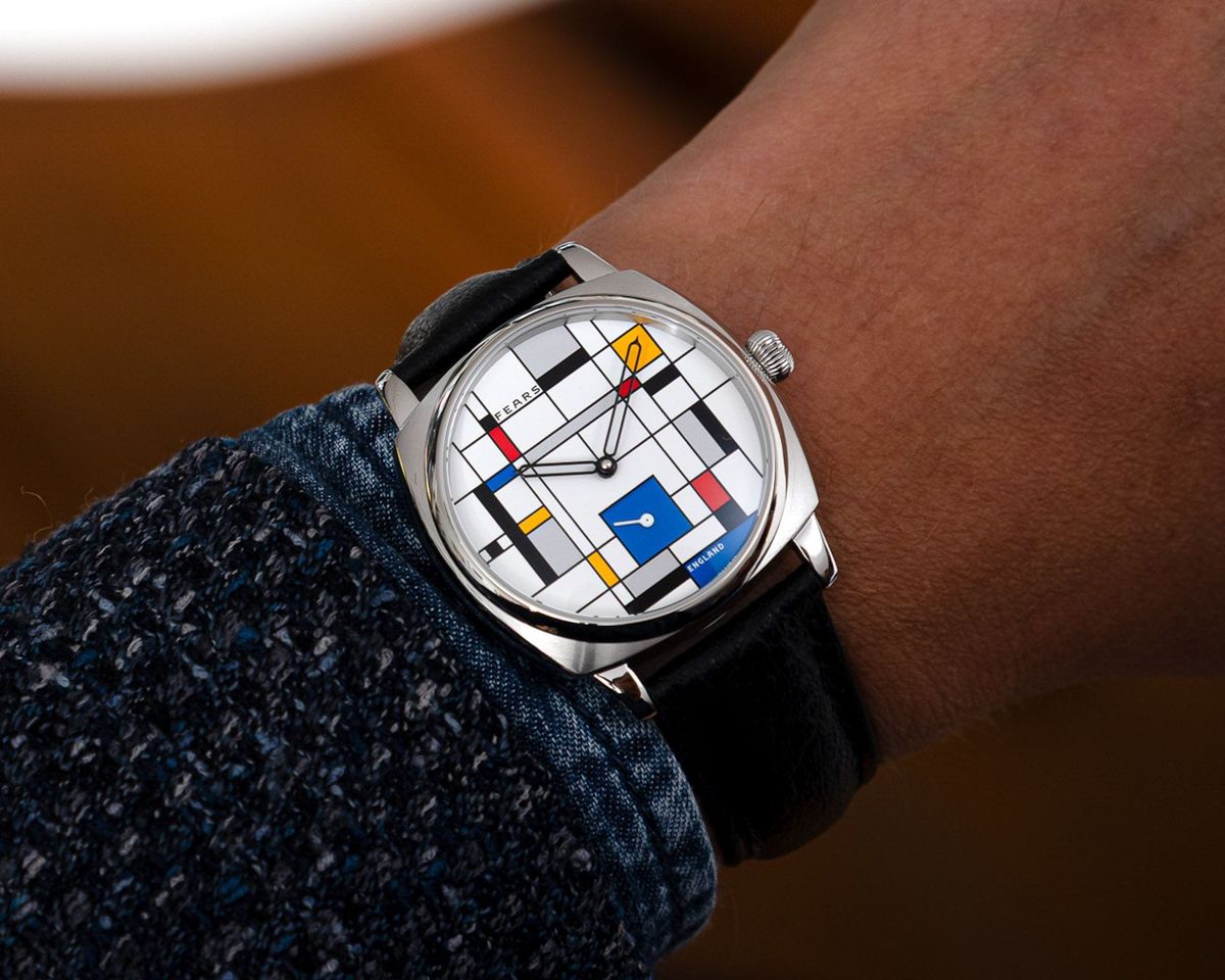 The Ace Jewelers X Fears Brunswick 38 ‘De Stijl’ Edition Celebrates A Dutch Art Movement With Secret Hour Markers