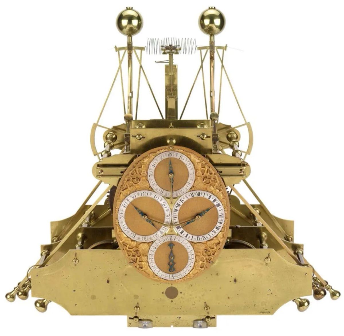 British clockmaker brings perfect replica of John Harrison’s revolutionary H1 marine chronometer back to life