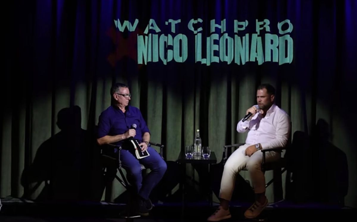WatchPro spars with Nico Leonard at Dubai Watch Week