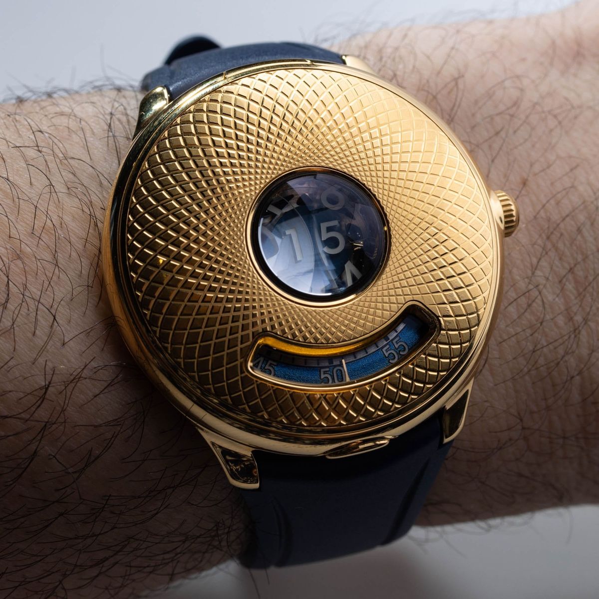 Czapek Time Jumper Hands-On: A Guilloché Guichet Watch For The Brand's 10th Anniversary