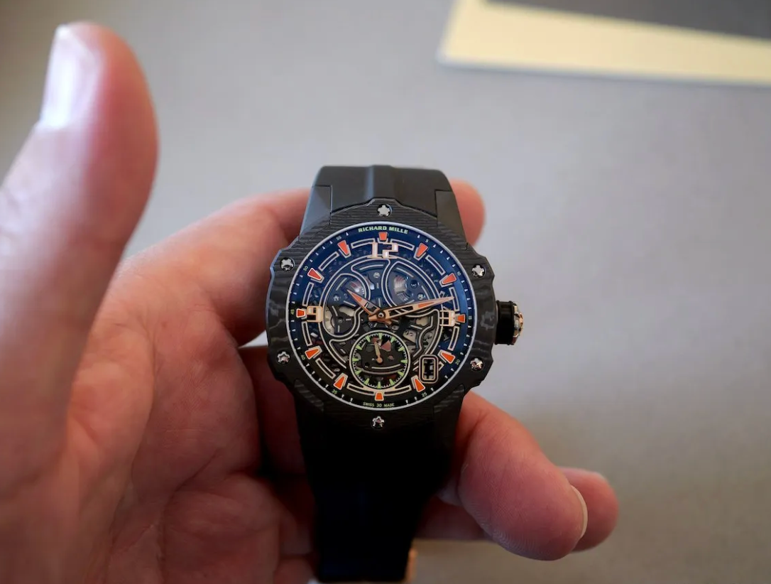 Richard Mille RM 33-03 Carbon TPT 5N Red Gold—New Skeletonized Automatic with Micro-Rotor