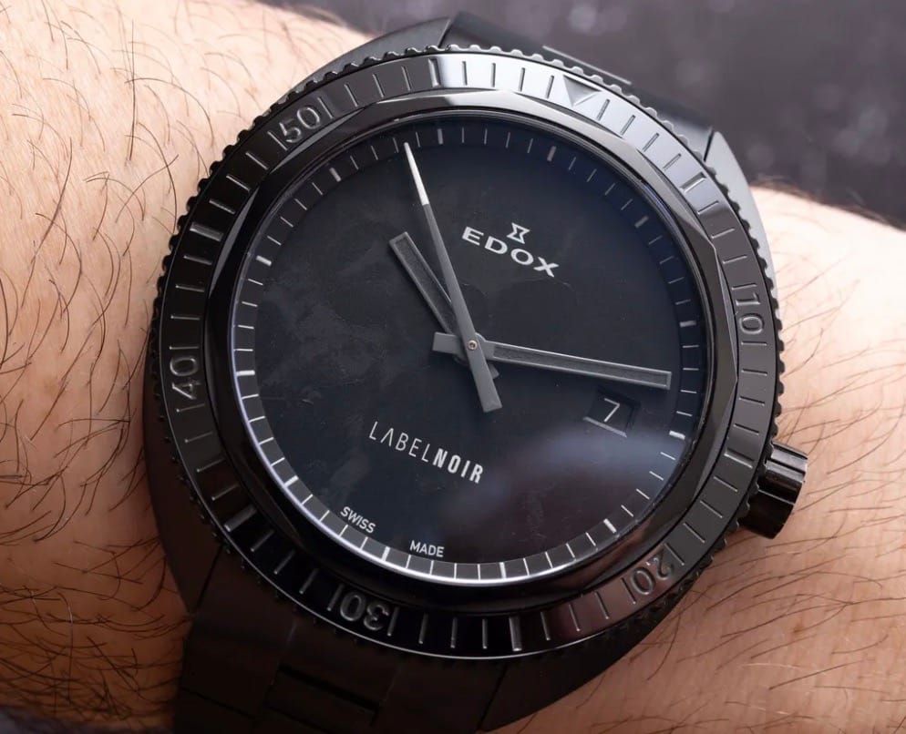 Edox Hydro-Sub Limited Edition Label Noir Hands-On: The Brand's Classic Dive Watch Gets The Blackout Treatment