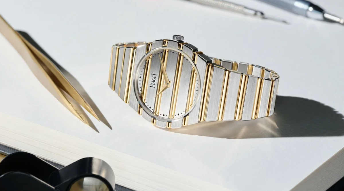 Piaget Polo 79 Two-Tone—White and Yellow Gold Intertwined