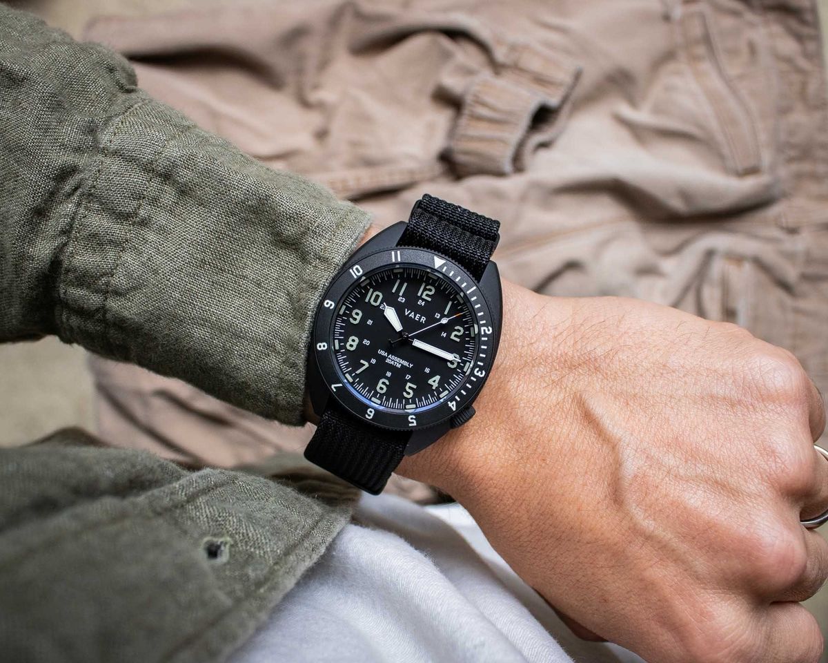 The Vaer C4 Tactical Is The Brand’s Most Rugged Tool Watch
