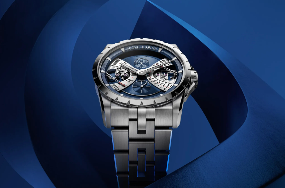 Introducing the Sporty Roger Dubuis Excalibur Biretrograde Calendar in Stainless Steel