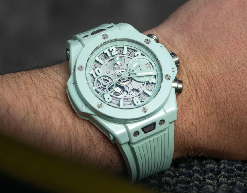 Hublot Big Bang UNICO Mint Green Ceramic Chronograph Review
