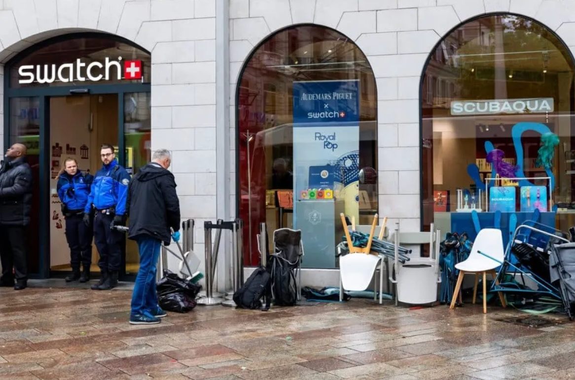 Swatch Royal Pop Launch Sparks Riots, Store Closures, and Pepper Spray