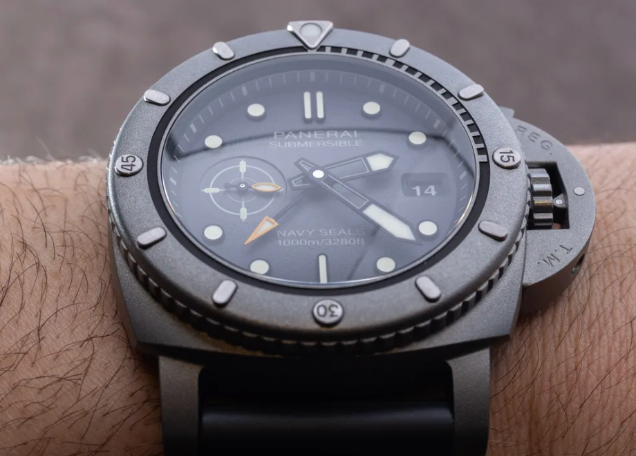 Panerai Submersible Navy SEALs Afniotech: $100,000 Experience Watch with Water and Radiation Protection