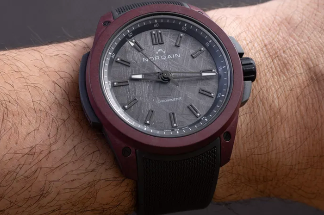 NORQAIN Wild ONE Maroon Meteorite Special‑Edition Watch – Hands‑On Review
