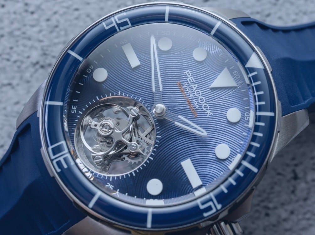 Peacock HAIYI Tourbillon Diver Watch Review: Artistry and Horology Underwater