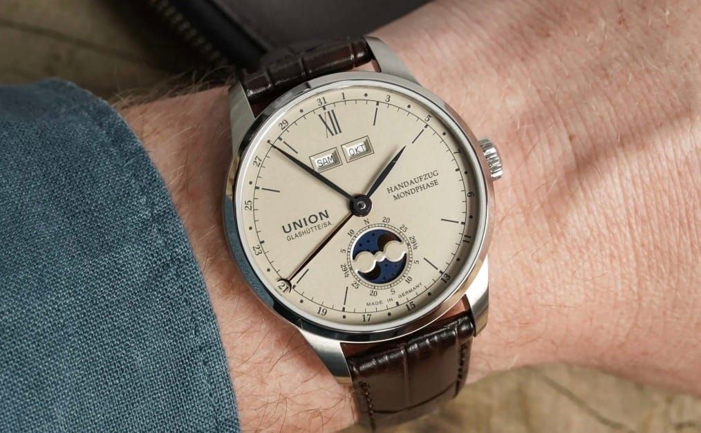 Union Glashütte 1893 Johannes Dürrstein Edition Double Moon Phase