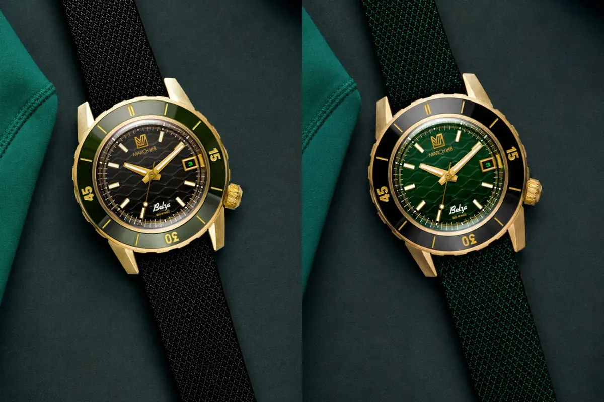 March LA.B Introduces the Belza Twin Dive Watches