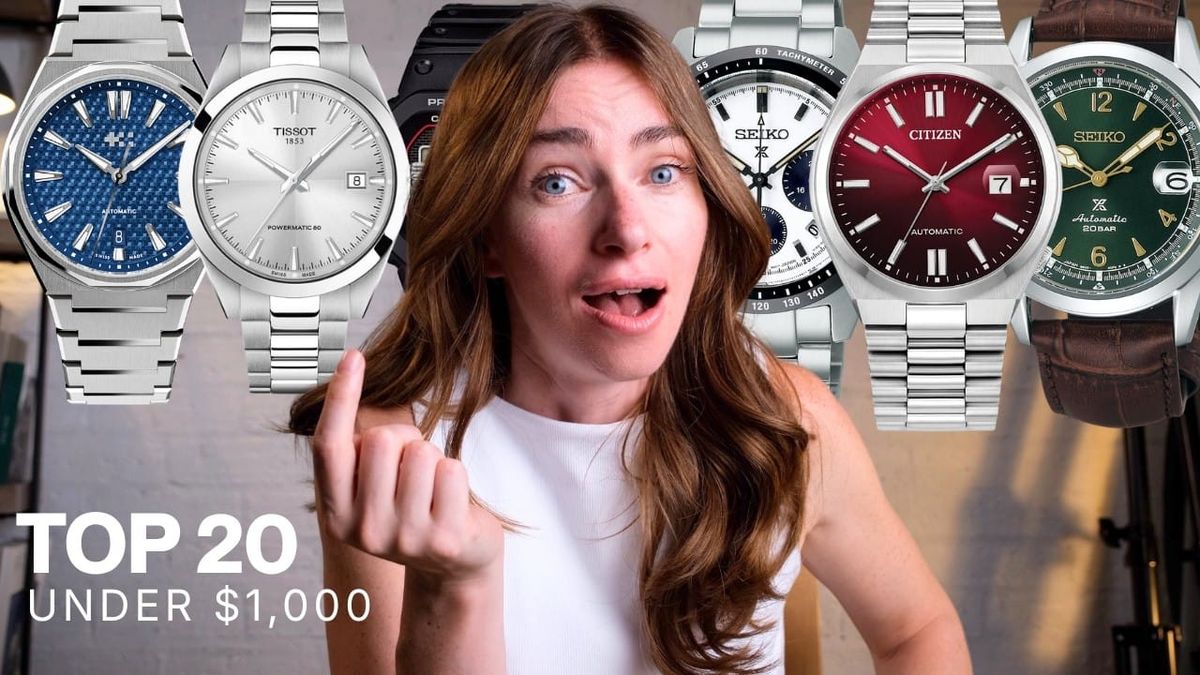 20 Best Watches Under $1,000 (That Enthusiasts Actually Respect) - YouTube - Britt Pearce